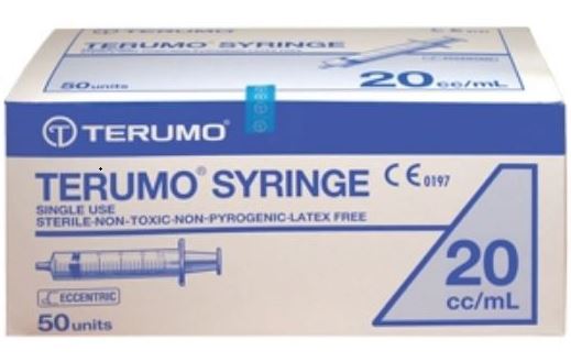 Terumo Terumoluer Lock Syringe 20ml