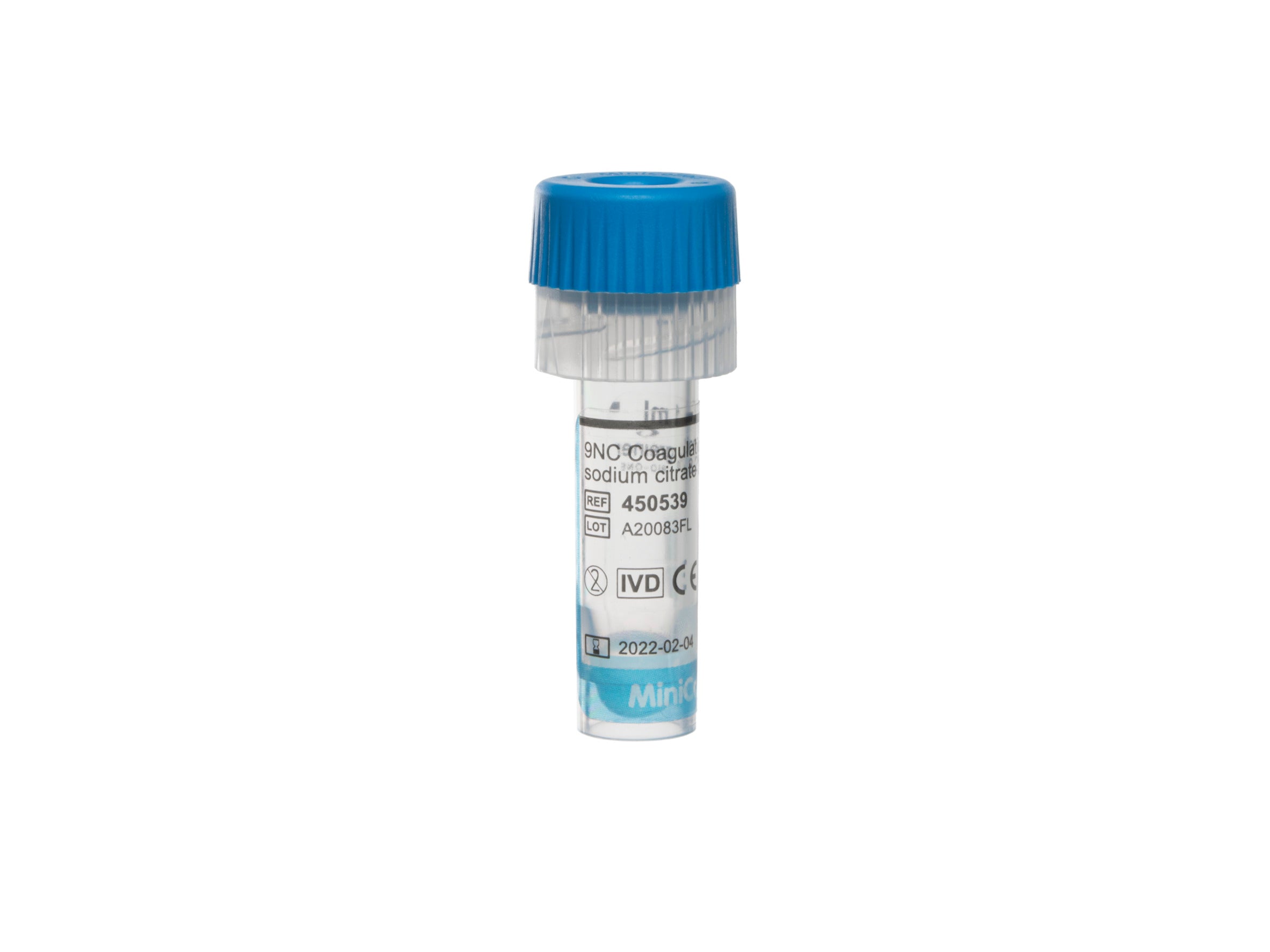 Minicollect Coagulation Tube with Sodium Citrate (1ml)