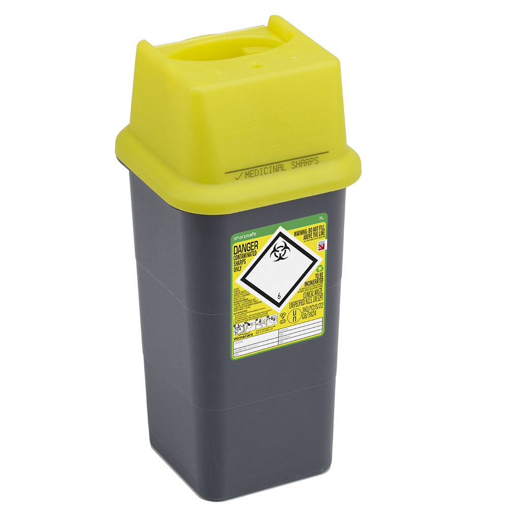 Sharpsafe Container 7 Litre (Recycled)