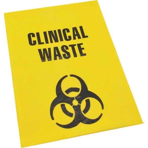 Kwikmaster Clinical Waste Bag Yellow 240 Litre - CT/100