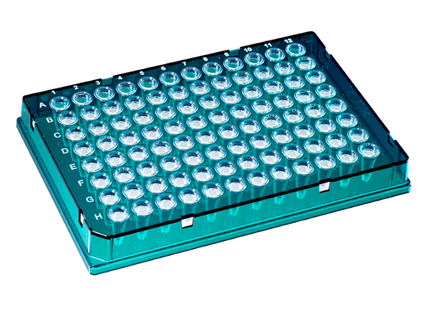 0.1 mL DuraFrame™ Rigid PCR Plate, Green
