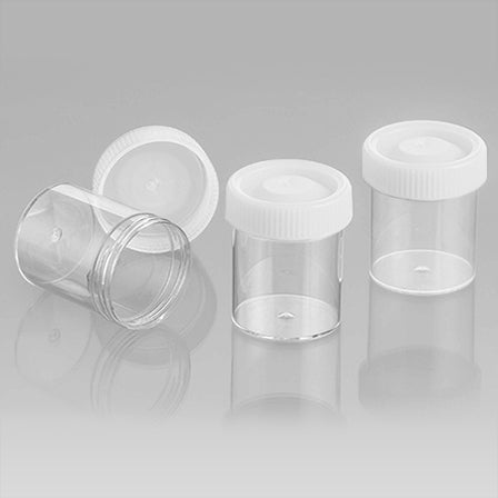 Techno-Plas Pp Cont Unlab Clear Cap 70ml